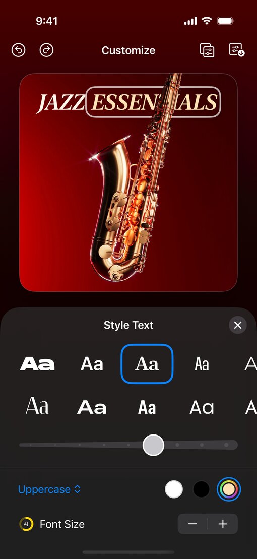 새로운 디자인 적용 전 Denim 앱 인터페이스